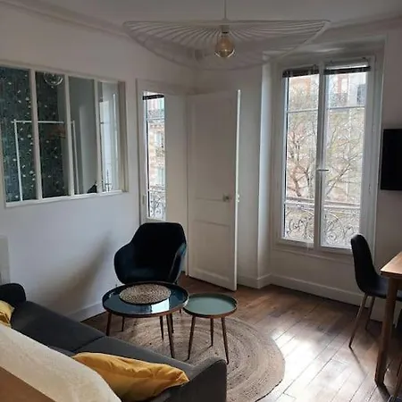 Tres Parisien Et Ensoleille Apartmán Paříž